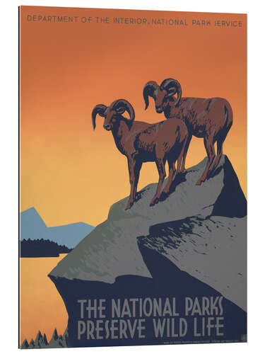 Gallery print Protecting National Parks