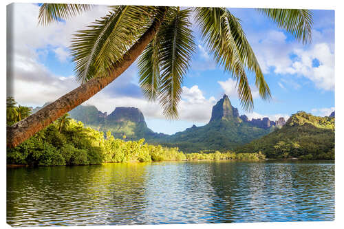 Leinwandbild Tropisches Moorea