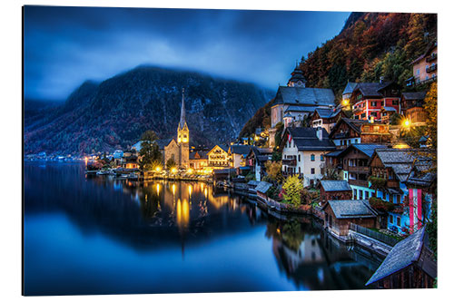 Alumiinitaulu Hallstatt at dawn