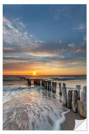 Sisustustarra Sunset at the groyne