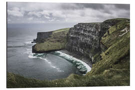 Magnettafel Cliffs of Moher bei Regen