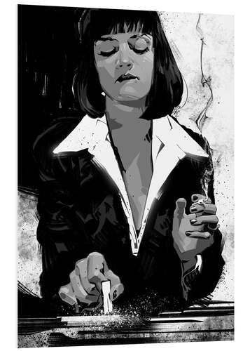 PVC print Mia Wallace I