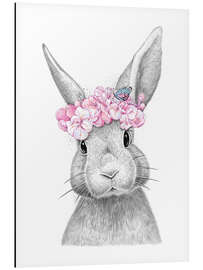 Magnettafel Frühlingshase