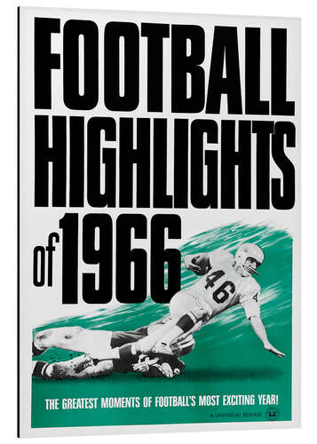 Quadro em alumínio Football Highlights 1966