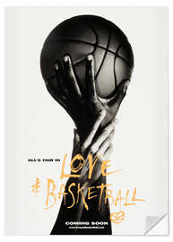 Wandsticker Love &amp; Basketball