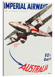 Magnettafel Imperial Airways - Australien