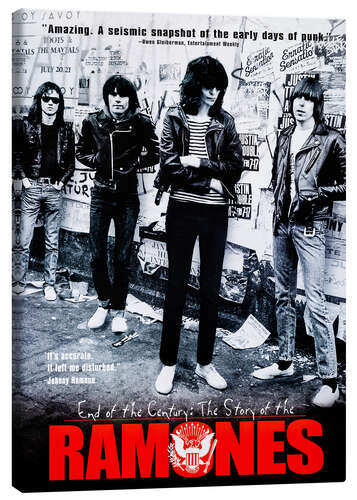 Stampa su tela Ramones - End of the century