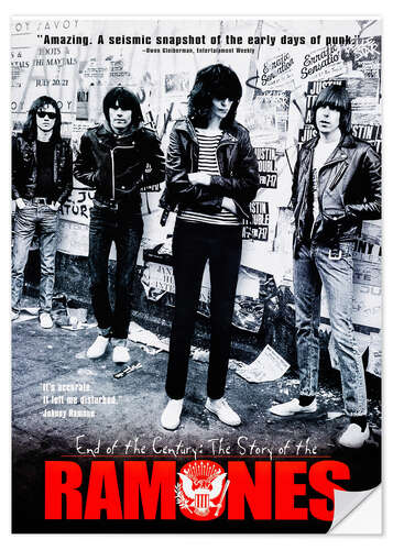 Wandsticker Ramones - End of the century