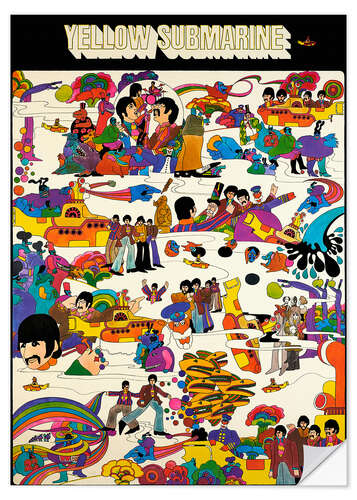 Wall sticker The Beatles - Yellow Submarine