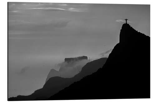 Stampa su alluminio Corcovado, Rio de Janeiro