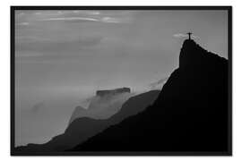 Gerahmter Kunstdruck Corcovado, Rio de Janeiro