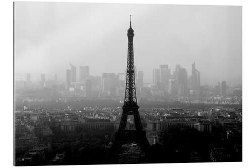 Gallery print Parisian skyline with Eiffel tower