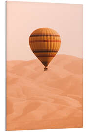 Magnettafel Ballon über der Wüste