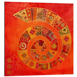 Magnettafel Auf der ganzen Welt