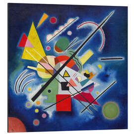 Magnettafel Blaue Malerei