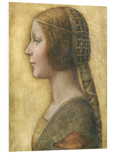 Foam board print La Bella Principessa, 1495