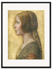 Gerahmter Kunstdruck La Bella Principessa, 1495