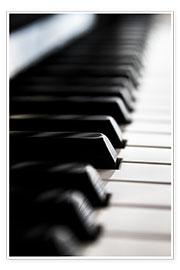 Poster Piano keys