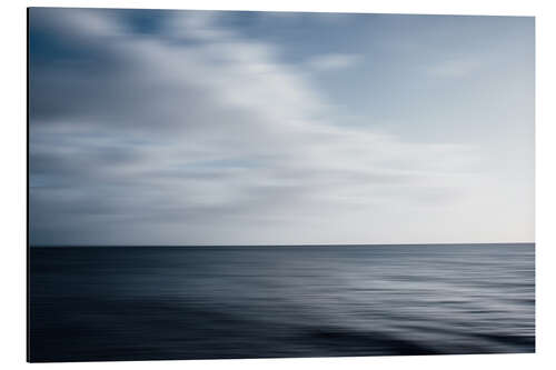 Tableau en aluminium La mer silencieuse