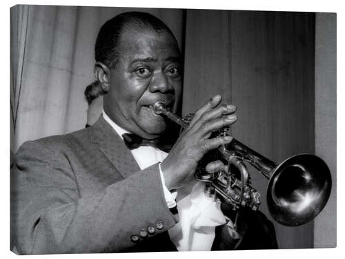 Tableau sur toile Louis Armstrong