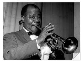 Wall sticker Louis Armstrong