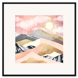 Framed art print Summer Sun Landscape