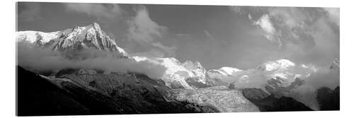 Acrylic print View of the French Alps