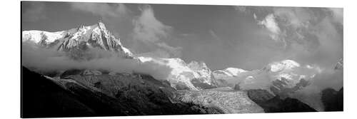 Cuadro de aluminio Vista de los Alpes franceses.