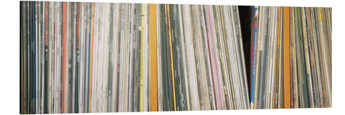 Aluminiumsbilde Record collection