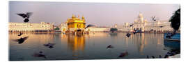 Acrylic print Reflection of the Golden Temple