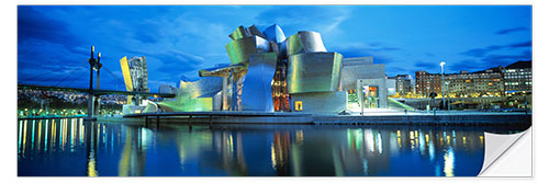 Naklejka na ścianę Guggenheim Museum, Bilbao, Spain