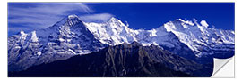 Selvklebende plakat Bernese Alps, Switzerland