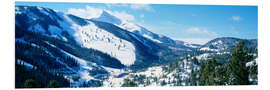 Bilde på skumplate Snow-capped mountains, Lone Mountain, Montana, USA