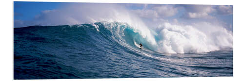 Foam board print Surfers on Maui