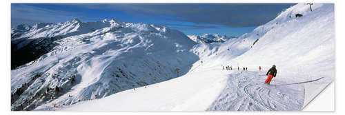 Selvklebende plakat Sankt Anton am Arlberg