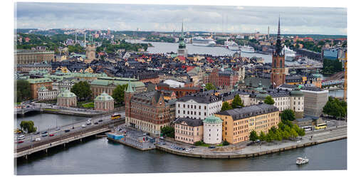 Akrylglastavla Island Gamla Stan, Stockholm