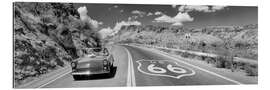 Galleriprint Vintage car on Route 66, USA