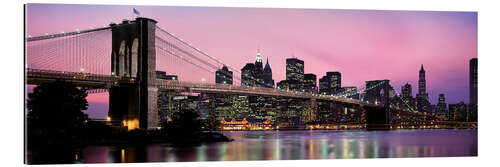 Galleriprint Brooklyn Bridge at dusk