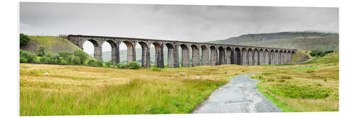 Tableau en PVC Viaduc de Ribblehead dans le Yorkshire Dales