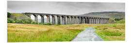 Foam board print Ribblehead Viaduct, Yorkshire Dales, England