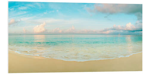 Tableau en PVC Vagues sur la plage