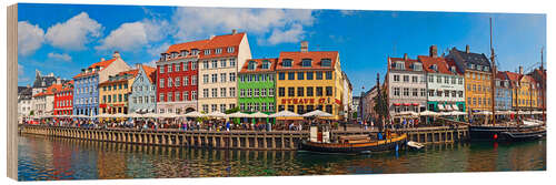 Trebilde Canal Panorama Nyhavn I