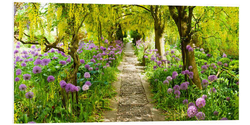 Tableau en PVC Laburnum dans les jardins de Barnsley House