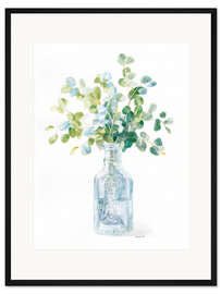 Gerahmter Kunstdruck Strandblumen IV