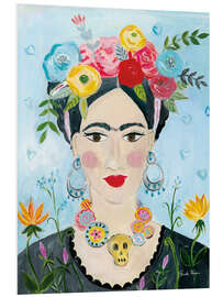 Foam board print Tribute to Frida Kahlo