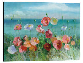 Magnettafel Küstenmohnblumen