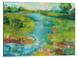 Magnettafel Frühlingslandschaft