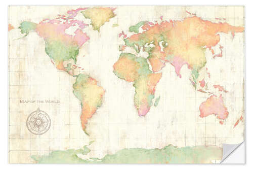 Wall sticker Bright World