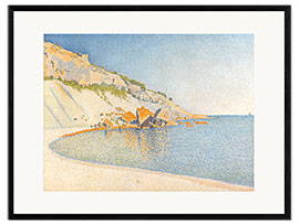 Gerahmter Kunstdruck Cassis, Cap Lombard