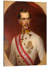 Aluminiumsbilde Emperor Franz Joseph I of Austria